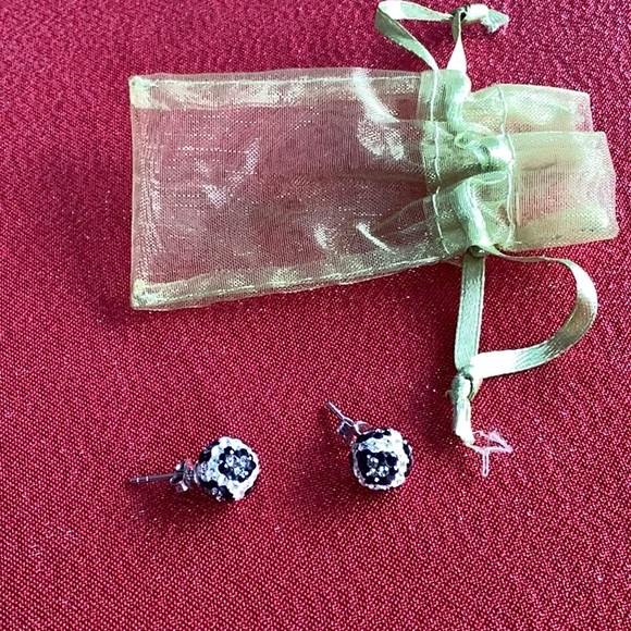 Crystal Stud Earrings - Picture 1 of 3